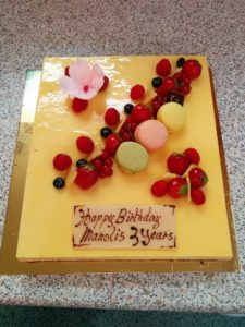 Manolis Birthday Cake